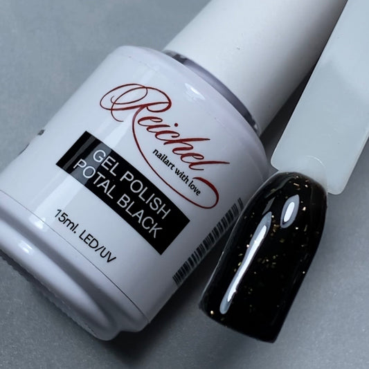 GEL POLISH POTAL BLACK