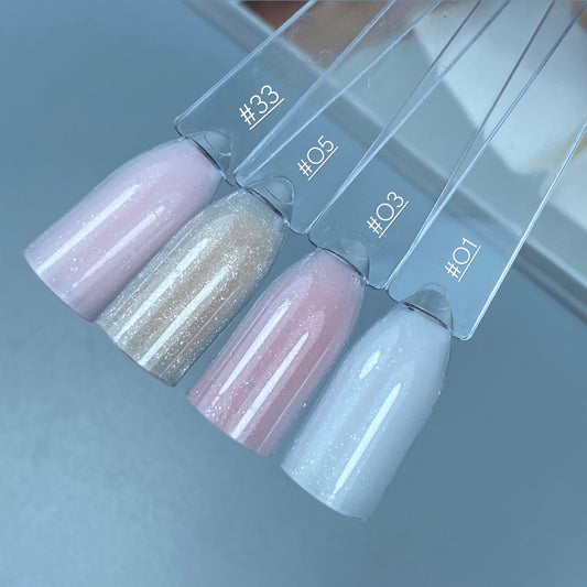 Hema Free Builder Gel Glitter