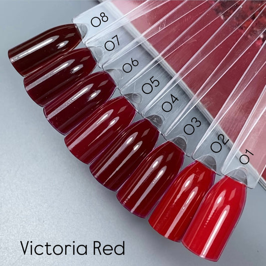 GEL POLISH - VICTORIA RED
