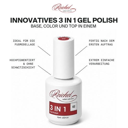 GEL POLISH - 3 IN 1