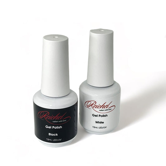 Gel Polish (Black & White)