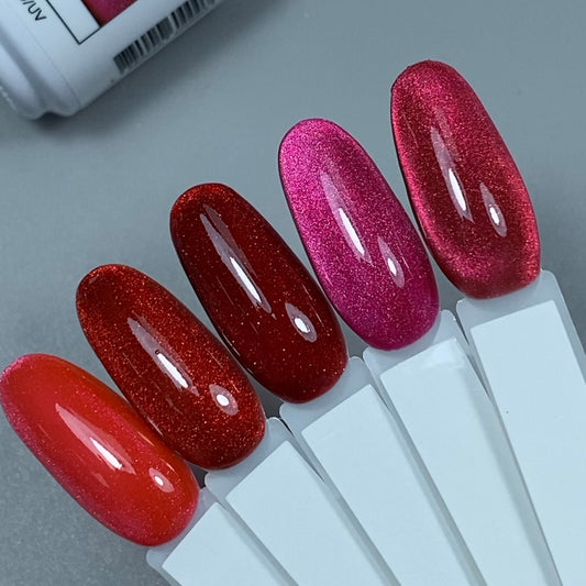 GEL POLISH - CAT EYE RED
