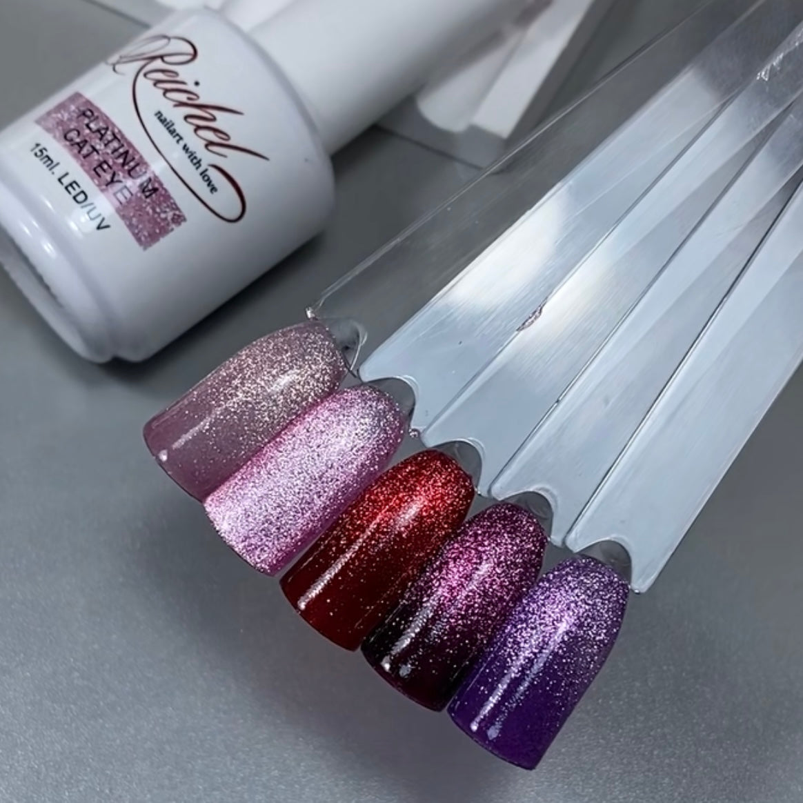 Gel Polish - Platinum Cat Eye