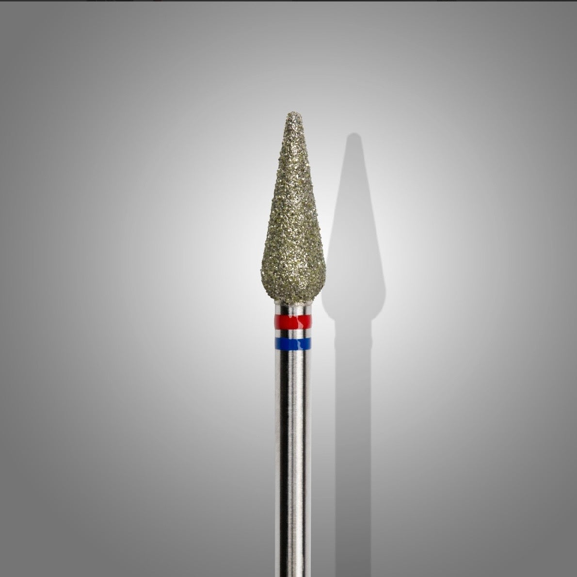 DIAMANT BIT - TROPFEN ROT-BLAU
